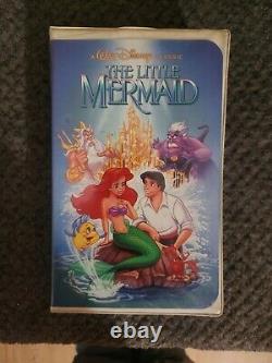 La Petite Sirène de Disney (Couverture Interdite) 1990 VHS Diamant Noir Photos Classiques