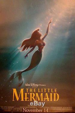 La Réédition Originale De Little Mermaid De Disney Avance Une Feuille D'affiche