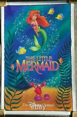 La série télévisée La Petite Sirène de Disney - Affiche officielle originale américaine en un seul morceau
