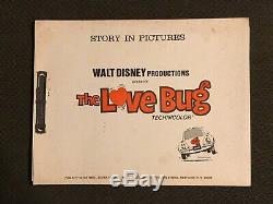 Le Love Bug Original 1968 Publicité Advance Photos Book- Herbie Walt Disney