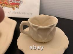 Le Père Noël 2 : Service à thé inachevé du Père Noël Disney COA Propriété originale
