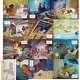 Les Aristocats Cartes De Lobby Originales X11 9x12 Po. R1970 Walt Disney, Phil H