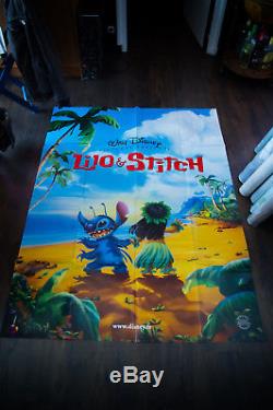 Lilo Et Stitch Walt Disney 4x6 Ft French Grande Affiche Du Film 2002