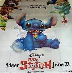 Lilo & Stitch 27x40 Affiche Lenticulaire Walt Disney Film 3-d Theater Teaser