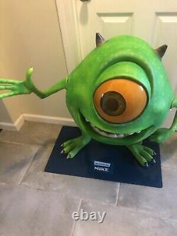 Lire Taille De Vie Disney Pixar Monsters Inc Mike Wazowski Statue Rare Prop Lire