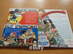 Livre Du Distributeur De La Campagne De Photos Columbia 1933 1934 Disney Mickey Mouse