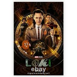 Loki Disney+ Double Face Ds Final Payoff 27x40 Film Theater Affiche Originale