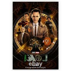 Loki Disney+ Double Face Ds Final Payoff 27x40 Film Theater Affiche Originale