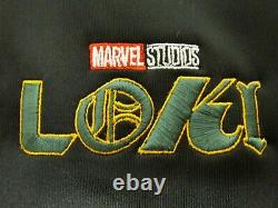 Loki Marvel Studios Disney Plus Nouveau XL Film Crew Jacket + Gratuit Thor Promo Hoodie