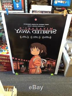 Lot De 5 Chihiro Affiche Du Film 27x40 Une Feuille De Disney Miyazaki