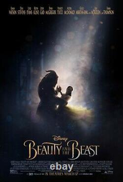 Lot De 8 Mixtes Disney Fantastique Bêtes Ds 2 Faces 27x40 Movie Posters