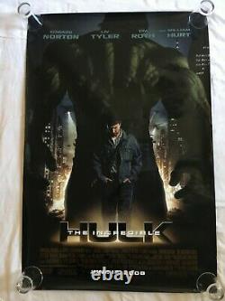 Lot Disney Star Trek Marvel Hulk Iron Man 2 Deux Double Sided Movie Poster 27x40