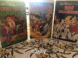 Lot de films Disney VHS vintage Black Diamond Rare Limité