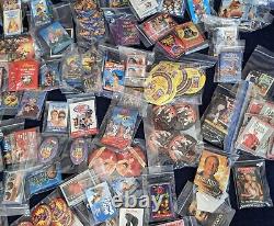 Lot énorme de plus de 230 badges de films promotionnels Disney Vintage Touchstone Miramax et plus encore