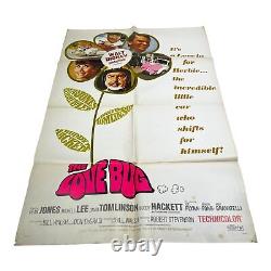 Love Bug Walt Disney 1969 Affiche De Cinéma Originale 1 Feuille 27x41