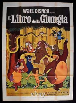 Manifeste Le Livre De La Jungle Mowgli Baloo Walt Disney Animation A81