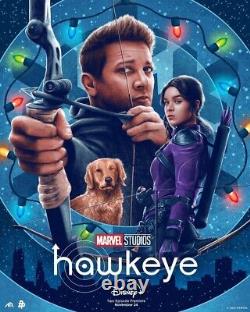 Marvel Studios Disney Plus Nouveau Hawkeye Xmas Crew Promo Sweater Jeremy Renner
