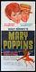 Mary Poppins Julie Andrews Disney Musical 1964 Pré-oscar 3-feuille