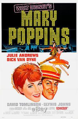 Mary Poppins Originale Affiche Du Film De Disney