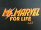 Mme Marvel Studios 2022 Disney Plus Nouveau Xl Film Crew Shirt + Free Captain Promo