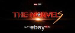 Mme Marvel Studios 2022 Disney Plus Nouveau XL Film Crew Shirt + Free Captain Promo