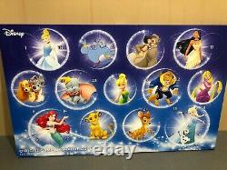 Nouveau Calendrier De L’avent Disney Collectible 24 Pièces Set Limited Edition Rare