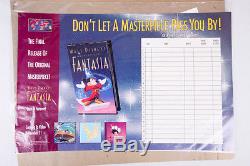 Nouveau Fantasia Standee De Disney, Grande Promotion D'affichage De Plancher De Cru, Jamais Assemblée