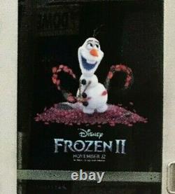Nouveau Frozen 2 Imax Film Theater Fenêtre Clings Ensemble De 4 Disney Movie Memorabilia