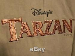 Officiel Authentique Disney Officiel Walt Tarzan Feature Veste Équipage D'animation