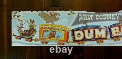 Original 1941 Walt Disney's Movie Dumbo, Affiche Festoon. À Partir De 1941 Dossier De Presse