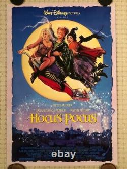 Original Disney Hocus Pocus 1993 Ds Mint Theatrical Poster (numéroté)