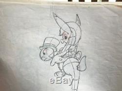 Original Disney Pinocchio Dessin Actuellement Utilisé Dans Le 1939 Film-scene # 's, Etc