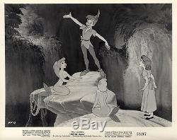 Peter Pan (1953) Ensemble De 31 Photos Publicitaires Vntg Orig 8x10 Pour L'animation Disney