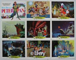 Peter Pan Carte Lobby Us 1976 Mis En Animation Disney Version