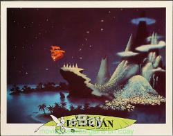Peter Pan Lobby Card Lot De 9 Affiche De Film Disney 11x14 Pouces R1978 N. Mint