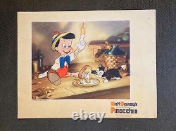 Pinocchio Original 1940 Meilleure Carte d'Entrée Walt Disney
