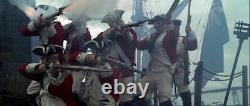 Pirates De L'écran Costume Uniforme Britannique Caribbean Soldier Film D'occasion Disney