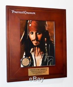 Pirates Des Caraibes Prop Prop De Disney, Blu Ray DVD De Johnny Depp Signé, Disney Coa