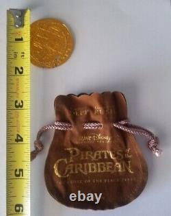 Pirates Of The Caribbean Original Movie Film Prop Gold Coin Rare Disney Potc Htf