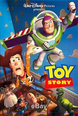 Pixar Toy Story De Disney Originale 1995 Ds 2 Sided 27x40 Affiche Du Film Tom Hanks