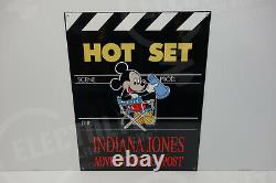 Plaque émaillée en acier de souvenirs de films Hot Set de Disney - Walt Disney. COLORÉ