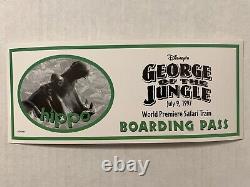 Première mondiale de Disney George de la Jungle au Safari Lot en 1997 avec Brendan Fraser dans les années 90.