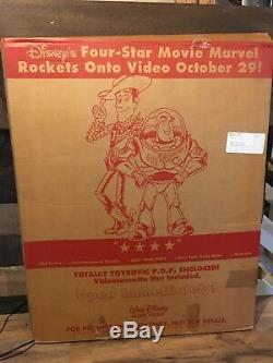 Présentoir De Publicité De Voyageur Debout Pour Film Vintage Toy Story De Walt Disney