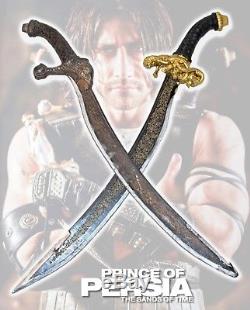 Prince Of Persia (2010) Ensemble D'épées Dastan Prop Écran Utilisé Disney