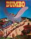 Rare Affiche De Film Vintage Walt Disney Dumbo 28x22 Très Bon État