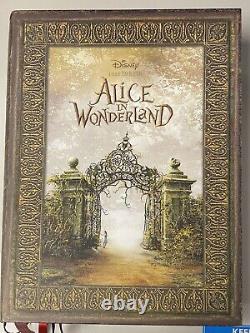 Rare Disney Alice Au Pays Des Merveilles Promotion Burton 2009 Livre Dans La Clé De Livre Usb