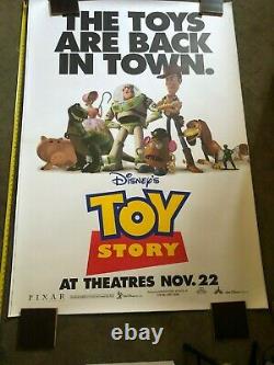 Rare Disney Pixar Toy Story Histoire Énorme Shelter Shelter Poster 4x6 Tom Hanks Allen