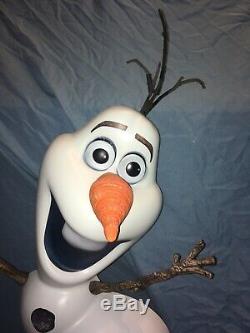 Rare Olaf Disney Store Display Frozen Présentoir Promotionnel De L'olaf