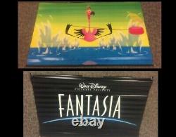 Rare Original Disney Fantasia 2000 Flamingo Promo Banner 72 X 46