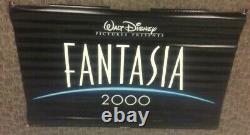 Rare Original Disney Fantasia 2000 Flamingo Promo Banner 72 X 46